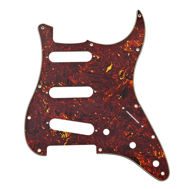 Πικάρντ Stratocaster, SSS τρεις μεμονωμένες επαφές, ρετρό στυλ, πλαστικό