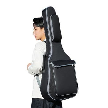 Τσάντα κιθάρας για ακουστικές και λαϊκές κιθάρες – αδιάβροχη, με ενισχυμένη επένδυση προστασίας από κραδασμούς