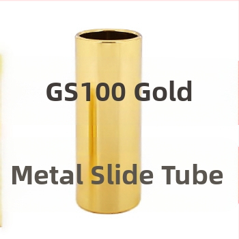 Gitarový slide stick z nehrdzavejúcej ocele GS324, značka Chuan Mei, balené v priehľadnom PVC vrecku