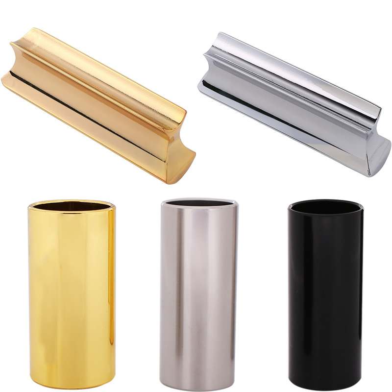 Gitarový slide stick z nehrdzavejúcej ocele GS324, značka Chuan Mei, balené v priehľadnom PVC vrecku