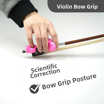 Διορθωτής λαβής τόξου βιολιού — διόρθωση σχήματος χεριού, σιλικόνη, φιλικό προς το περιβάλλον, Le Lingfei