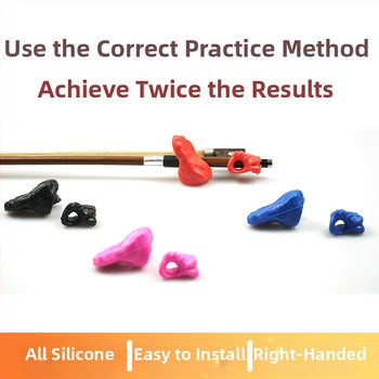 Διορθωτής λαβής τόξου βιολιού — διόρθωση σχήματος χεριού, σιλικόνη, φιλικό προς το περιβάλλον, Le Lingfei