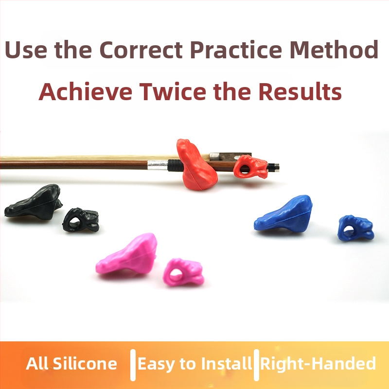 Korektor uchopenia husľového oblúka — korekcia polohy ruky, silikón, ekologický, Le Lingfei