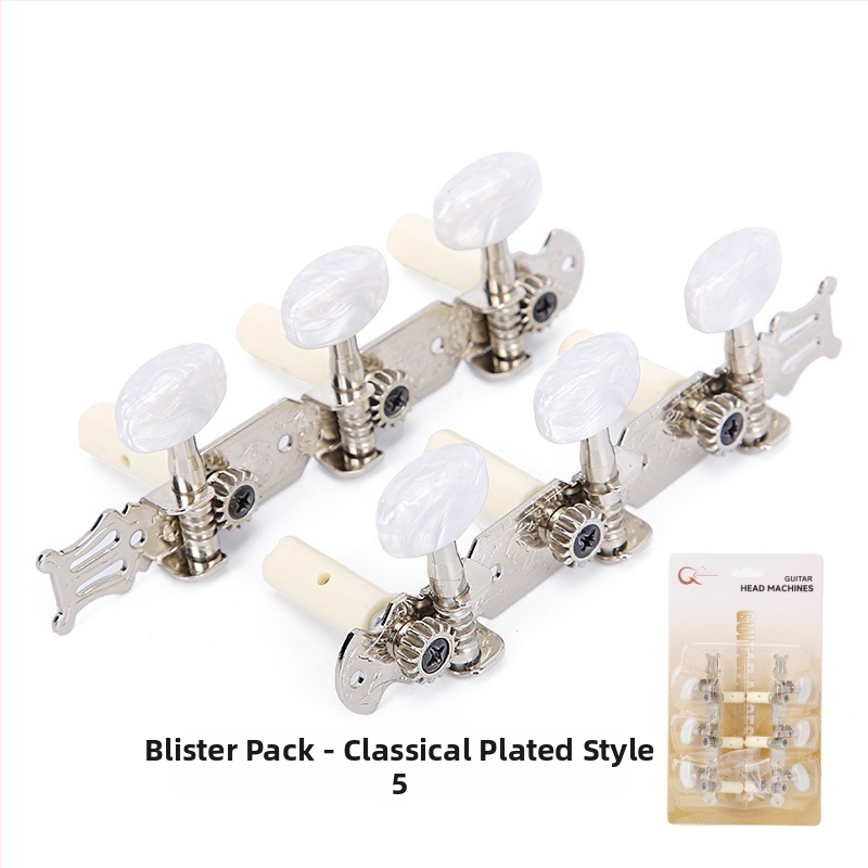 Navíjač strún pre klasickú gitaru - ABS chrómovaný kov, model K-01, blister balenie, značka KABAT