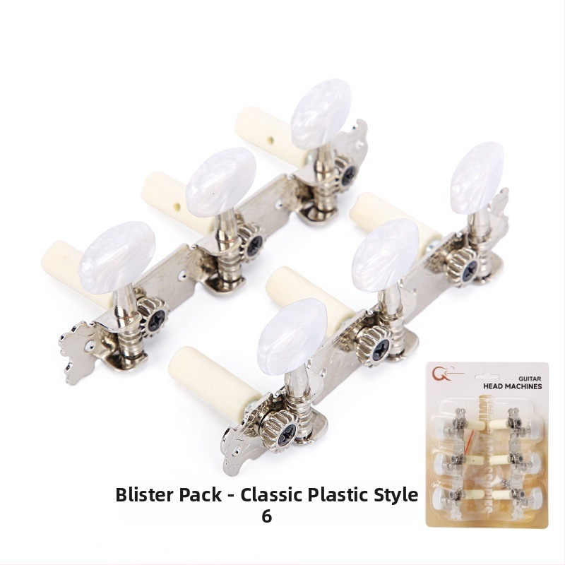 Navíjač strún pre klasickú gitaru - ABS chrómovaný kov, model K-01, blister balenie, značka KABAT