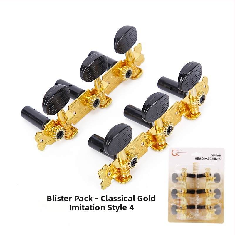 Navíjač strún pre klasickú gitaru - ABS chrómovaný kov, model K-01, blister balenie, značka KABAT