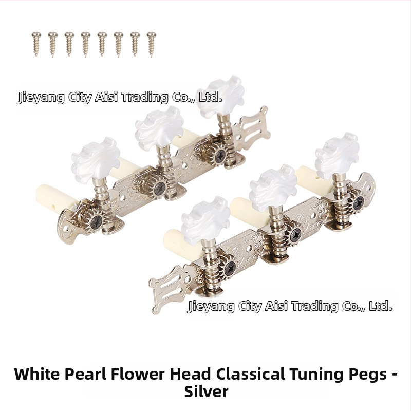 Gombíky na ladenie pre klasickú gitaru — kov + plast, značka Xirte, model Open tuning knobs