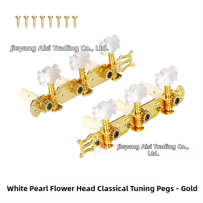 Gombíky na ladenie pre klasickú gitaru — kov + plast, značka Xirte, model Open tuning knobs
