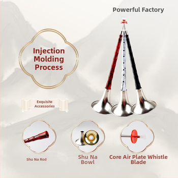 Όργανο Suona – Σετ από ρητίνη για αρχάριους και ενήλικες, έβενος ξύλο, Κλειδί D, Επαγγελματική απόδοση