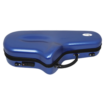 ND260 Κουτί αποθήκευσης σαξοφών – κατασκευή από γυαλί-χάλυβα; περιλαμβάνει καπάκι, τσάντα και θήκη.