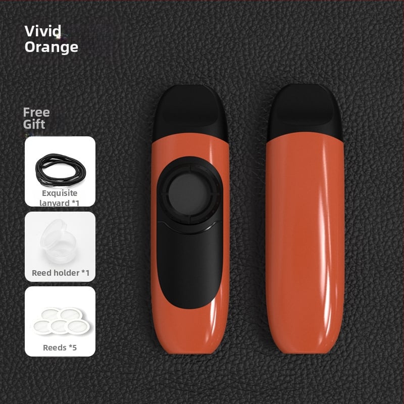 DBAO kazoo DK-11/DK-12/DK-83, corp ABS (DK-12), corp metalic (DK-11/83), muștiuc din rășină alimentară