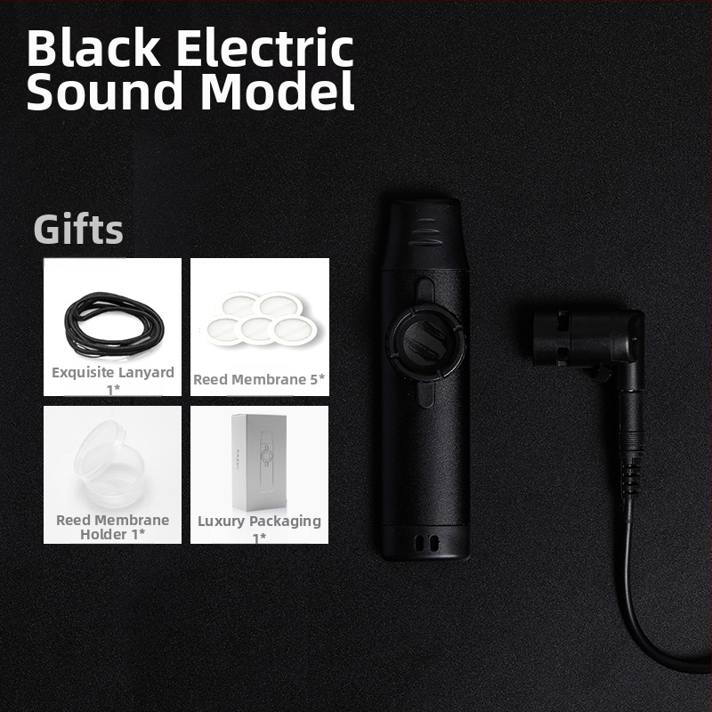 DBAO kazoo DK-11/DK-12/DK-83, corp ABS (DK-12), corp metalic (DK-11/83), muștiuc din rășină alimentară