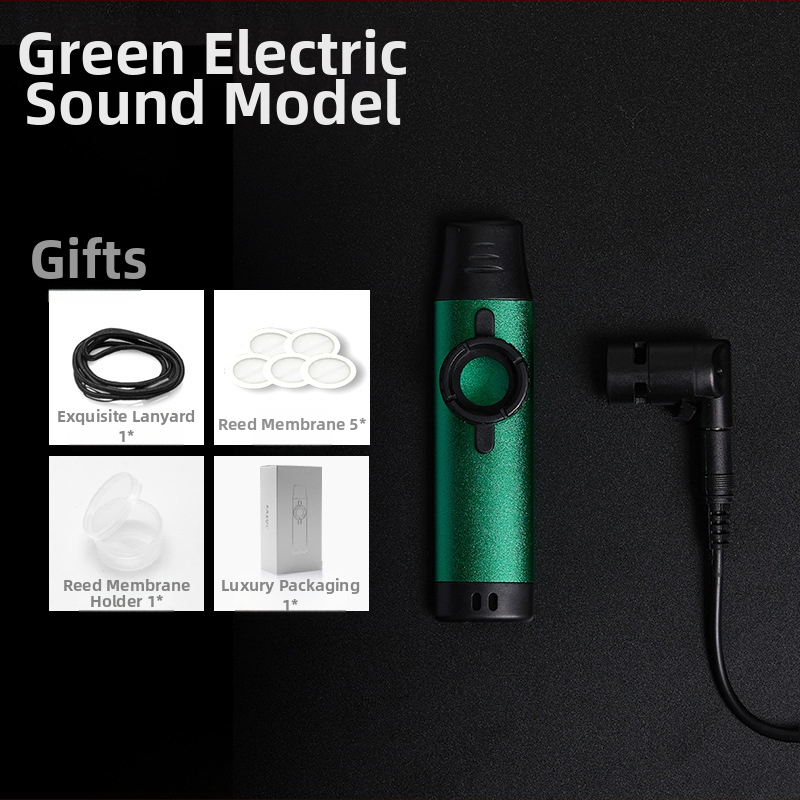 DBAO kazoo DK-11/DK-12/DK-83, corp ABS (DK-12), corp metalic (DK-11/83), muștiuc din rășină alimentară