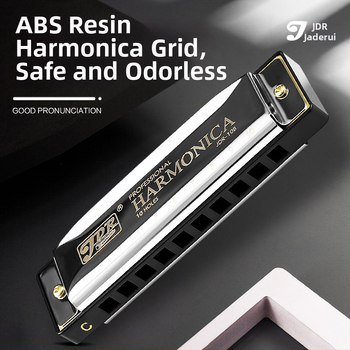 Χαρμόνικα μπλουζ, JDR/Jade Rui, 10 τρύπες, Κλειδί C, Μοντέλο JDR-10, Διατονικό όργανο μπλουζ