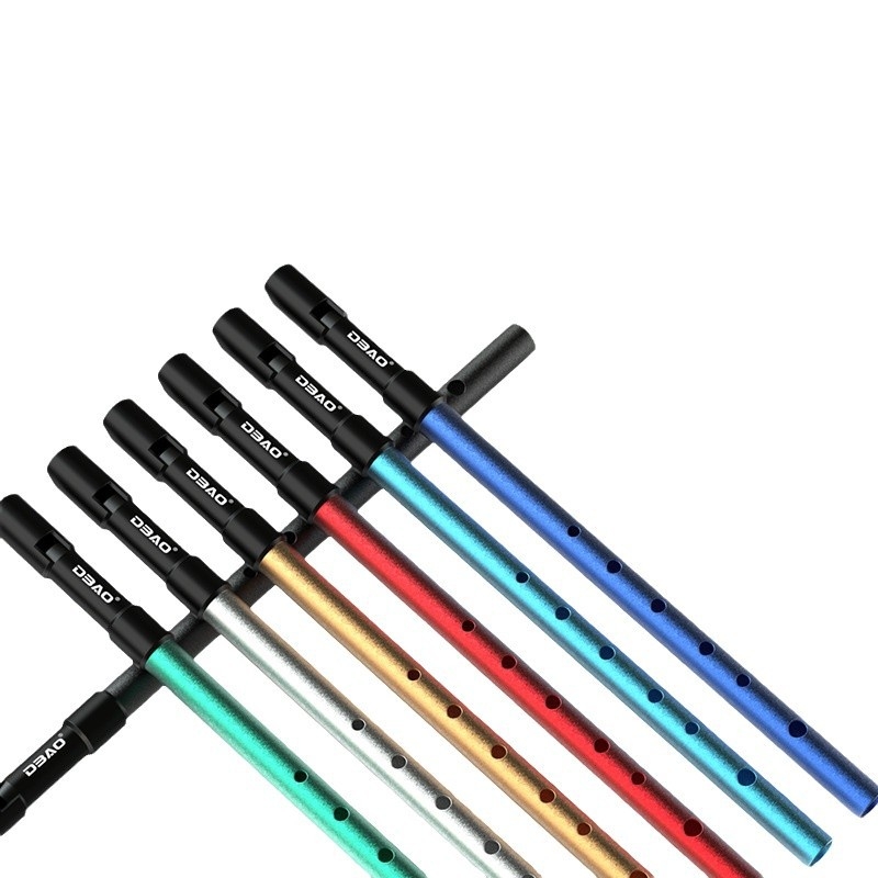 Fluier irlandez DBAO, ton C/D, șase găuri, pentru elevi