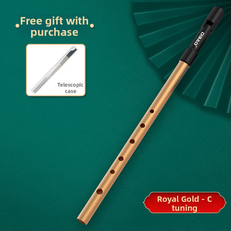 Fluier irlandez DBAO, ton C/D, șase găuri, pentru elevi