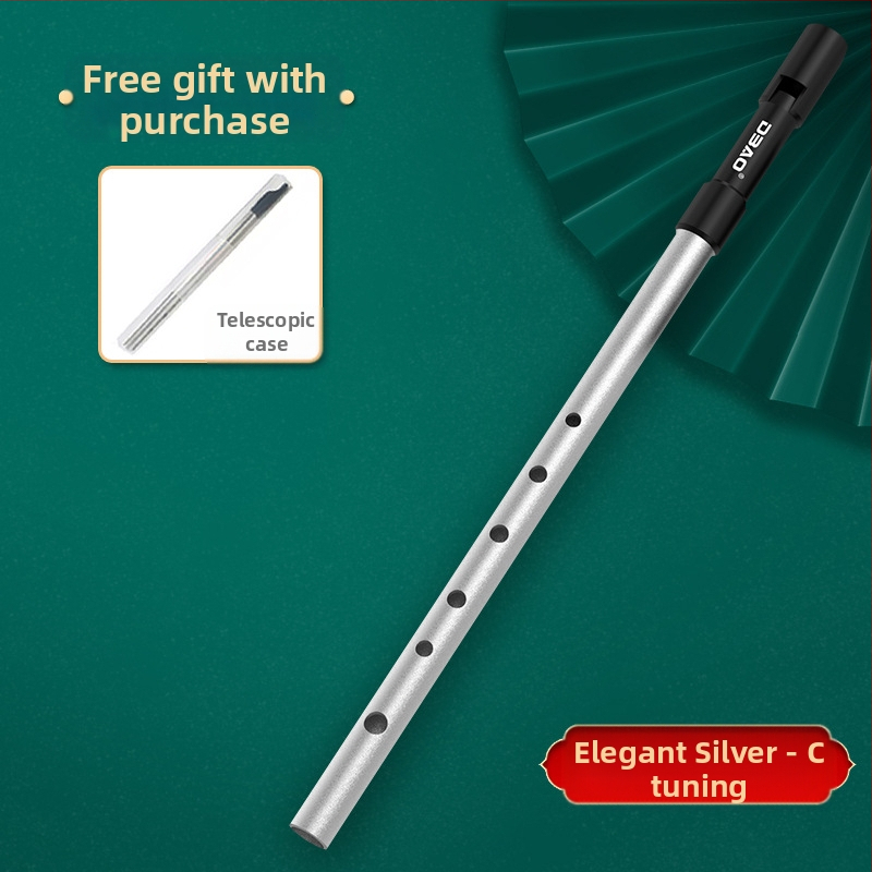 Fluier irlandez DBAO, ton C/D, șase găuri, pentru elevi