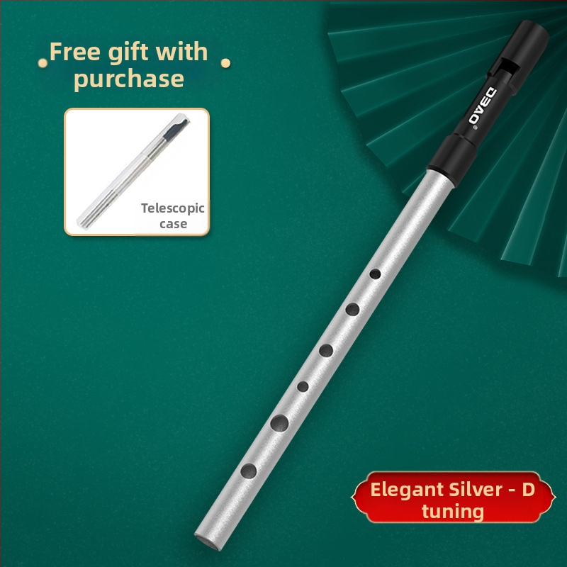 Fluier irlandez DBAO, ton C/D, șase găuri, pentru elevi