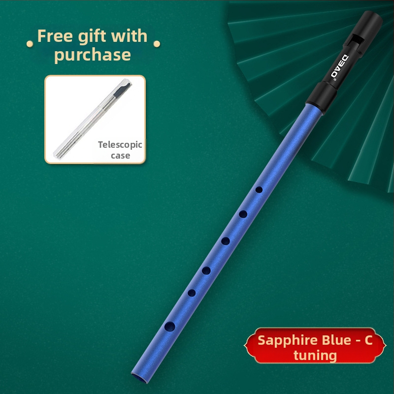 Fluier irlandez DBAO, ton C/D, șase găuri, pentru elevi