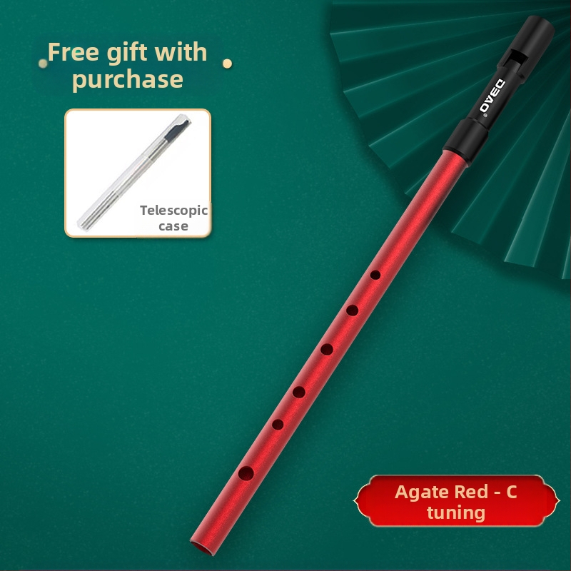 Fluier irlandez DBAO, ton C/D, șase găuri, pentru elevi