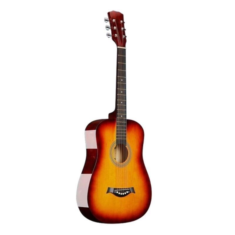 Incinerate chitară acustică, model folk convențional, corp din basswood, fretboard ABS, ambalaj carton cu cinci straturi