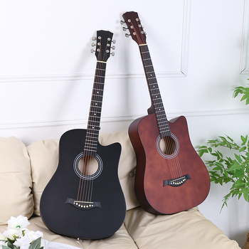 Chitară acustică, model 38C, 38 inch, corp și spate din Basswood