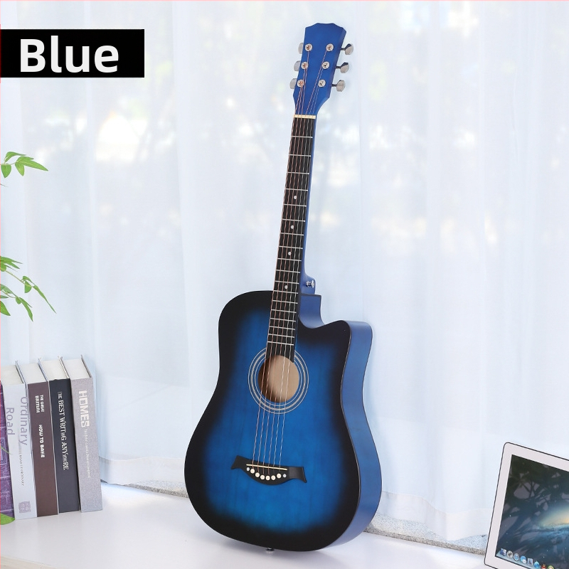 Chitară acustică, model 38C, 38 inch, corp și spate din Basswood