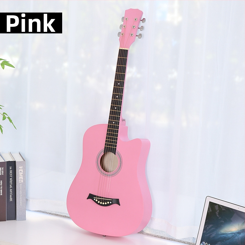 Chitară acustică, model 38C, 38 inch, corp și spate din Basswood