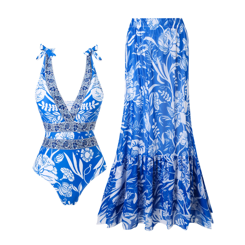 HNA дамски цял бански с подплънки, без метална опора, полиестер-еластанова смес 82% еластан, подплата полиестер, консервативен модел, подходящ за плуване и газене