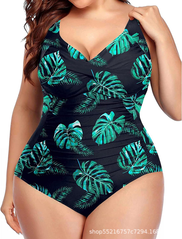 Ženski jednodijelni kupaći kostim s kontrolom trbuha, prednji zavoj i nabor detalj, bez naramenica, s čeličnom potporom, poliester