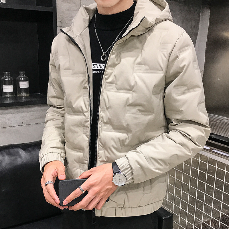 Jachetă de iarnă unisex, stil coreean, croială lejeră, umplutură din puf de rață, loft 600, glugă, gros, rezistentă la vânt