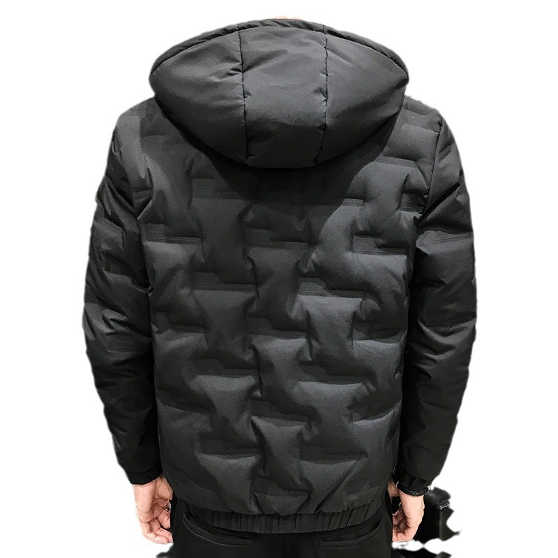 Jachetă de iarnă unisex, stil coreean, croială lejeră, umplutură din puf de rață, loft 600, glugă, gros, rezistentă la vânt