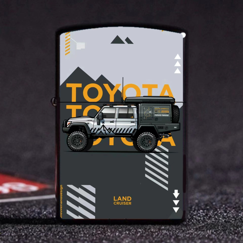 Kerozinska zapaljka za kampiranje na otvorenom, otporna na vjetar, metalno tijelo, s spremnikom za gorivo