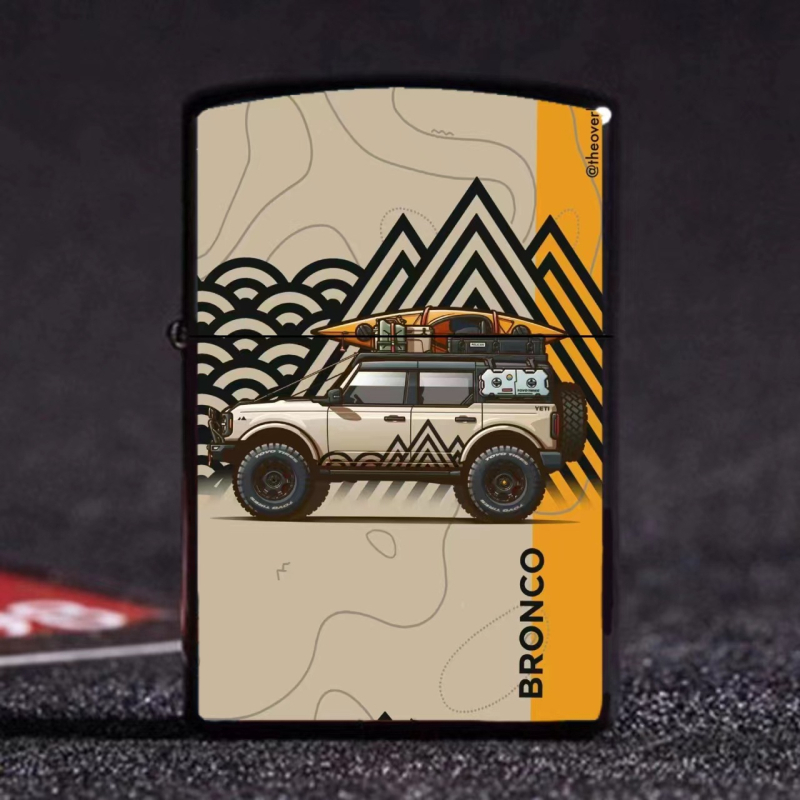 Kerozinska zapaljka za kampiranje na otvorenom, otporna na vjetar, metalno tijelo, s spremnikom za gorivo