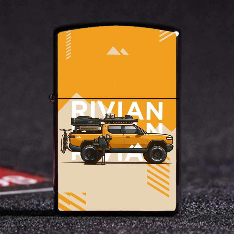 Kerozinska zapaljka za kampiranje na otvorenom, otporna na vjetar, metalno tijelo, s spremnikom za gorivo