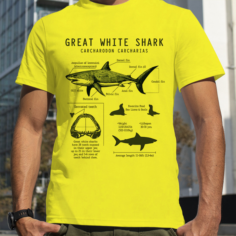 Μπλούζα T‑Shirt – Street Hip Hop στυλ, Εκτύπωση, 71–80% Βαμβάκι, Κοντό Μανίκι, Ευθύγραμμη Κοπή