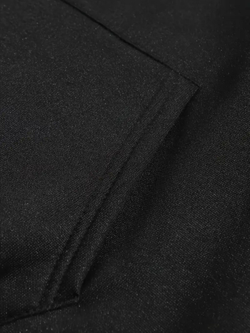 Hanorac damă HOOK ON YOU cu imprimeu Make 1984 Fiction Again, imprimeu, guler polo, pulover, mâneci lungi