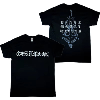 Goatmoon Race of Heroes T-Shirt με εκτύπωση, βαμβάκι, κοντά μανίκια, στυλ street hip hop