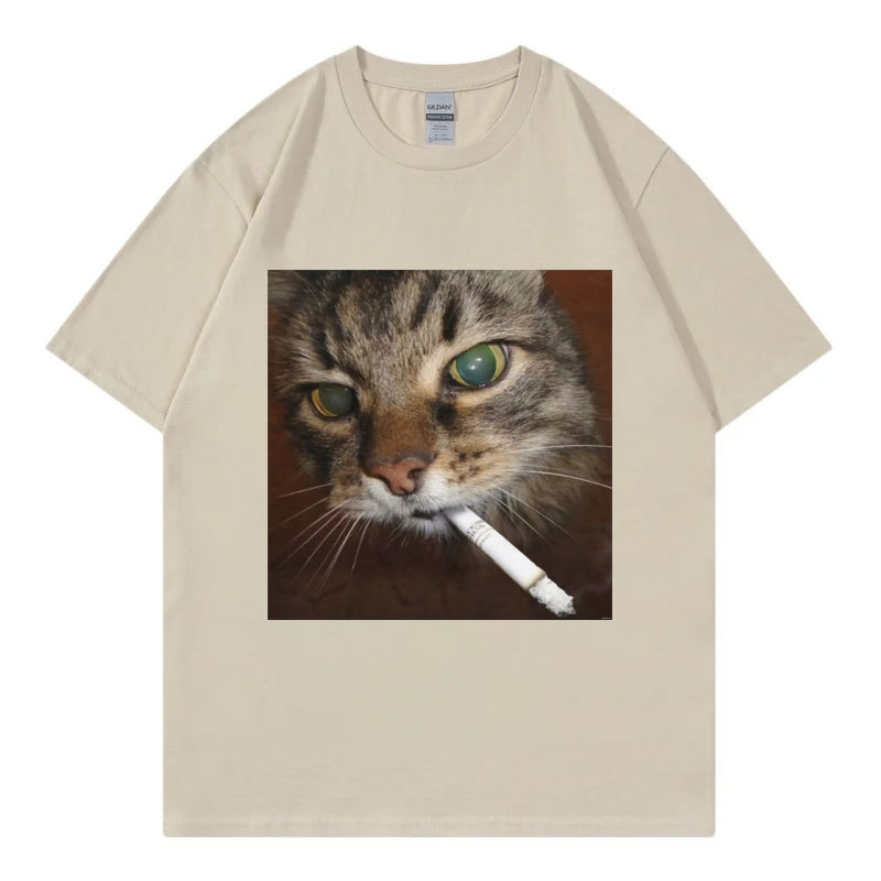 Tricou Levodi, 95% bumbac, imprimare grafică, guler rotund, mâneci scurte, stil casual de vară