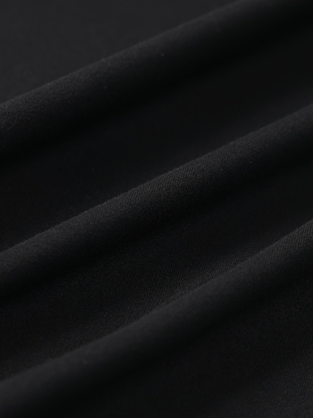 Ανδρικό βαμβακερό T‑shirt με εκτύπωση στον δεξί ώμο, σχέδιο με πλέγμα, χαλαρή γραμμή, στρογγυλός λαιμός, κοντό μανίκι