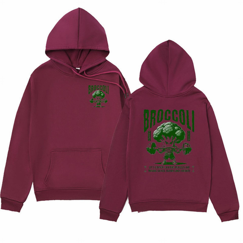 Opušteni kroj hoodie s polu-zipom, dugi rukavi, poliester fleece, tisak, patch džep