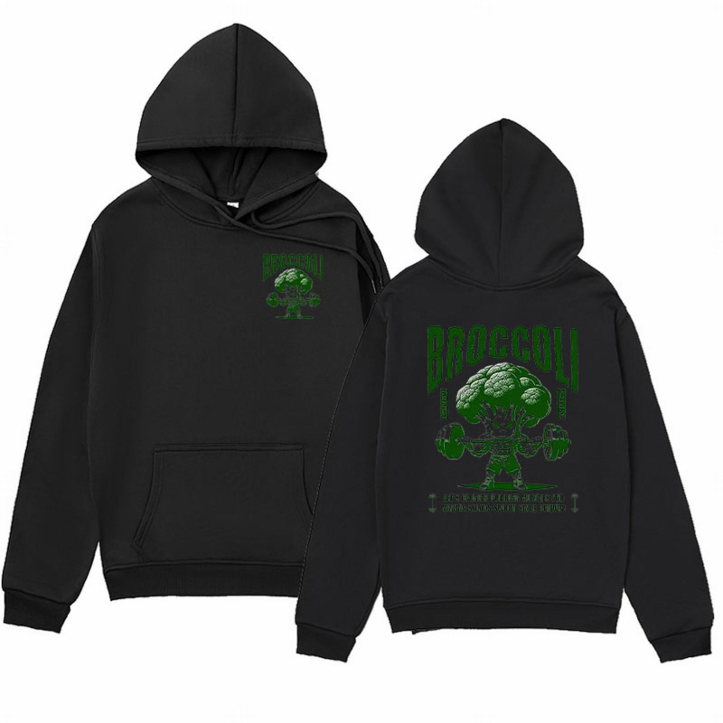 Opušteni kroj hoodie s polu-zipom, dugi rukavi, poliester fleece, tisak, patch džep