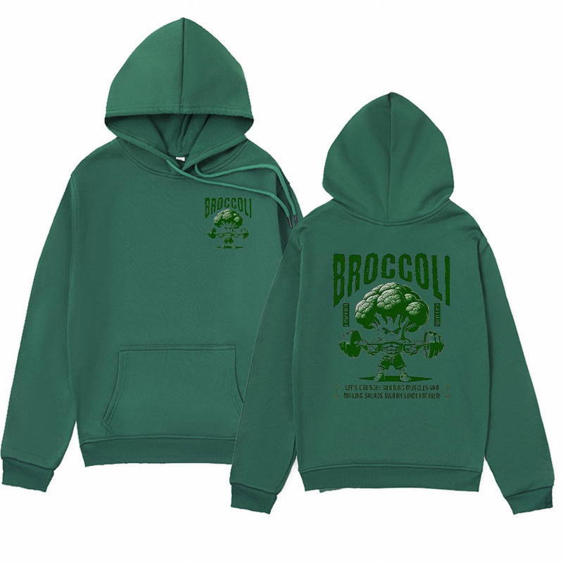 Opušteni kroj hoodie s polu-zipom, dugi rukavi, poliester fleece, tisak, patch džep