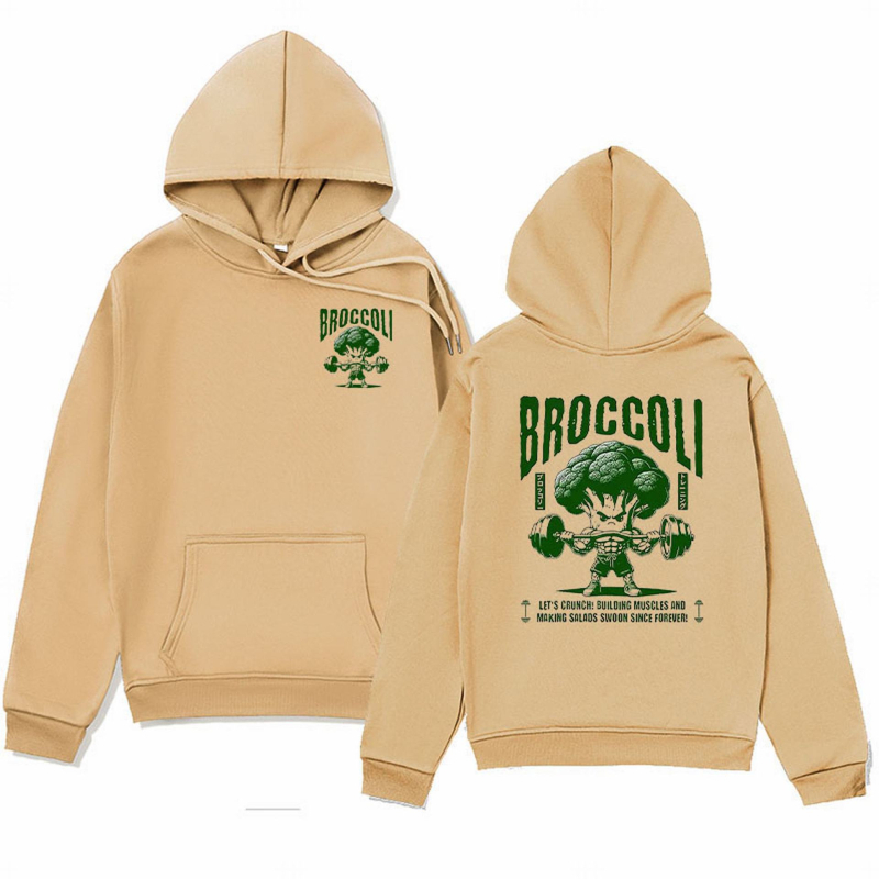 Opušteni kroj hoodie s polu-zipom, dugi rukavi, poliester fleece, tisak, patch džep