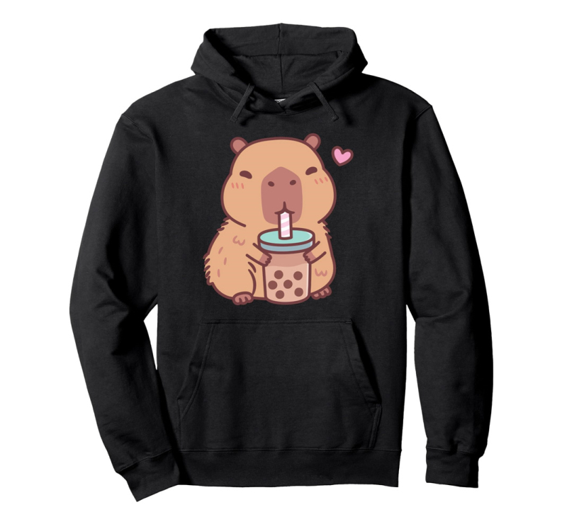 Ženski hoodie s motivom anime, ležerni kroj, kapuljača, poliester 80–90%