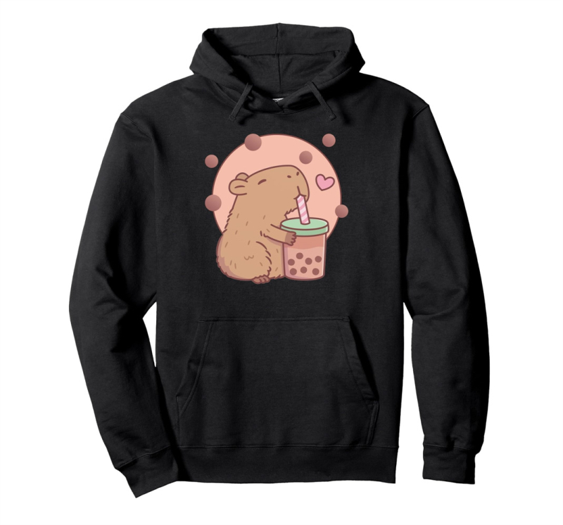 Ženski hoodie s motivom anime, ležerni kroj, kapuljača, poliester 80–90%