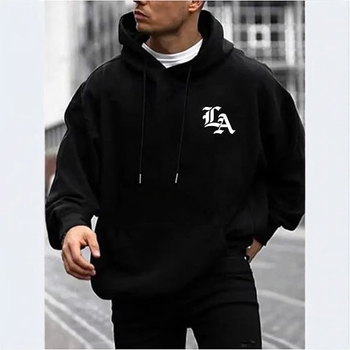 Худи суитшърт в стил Хариджуку с принт на букви Y2K, плътен велурен плат, странични джобове