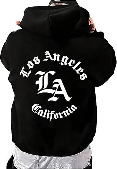 Κουκούλα φούτερ με Harajuku έμπνευση, εκτύπωση με γράμματα Y2K, βελούδινο παχύ ύφασμα, πλαϊνές τσέπες