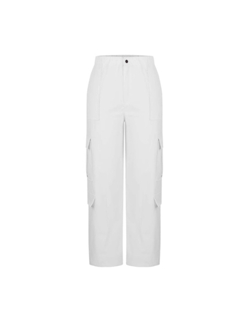 Дамски карго панталони с цип, полиестер 95%+, дълги панталони, стил за градска работа