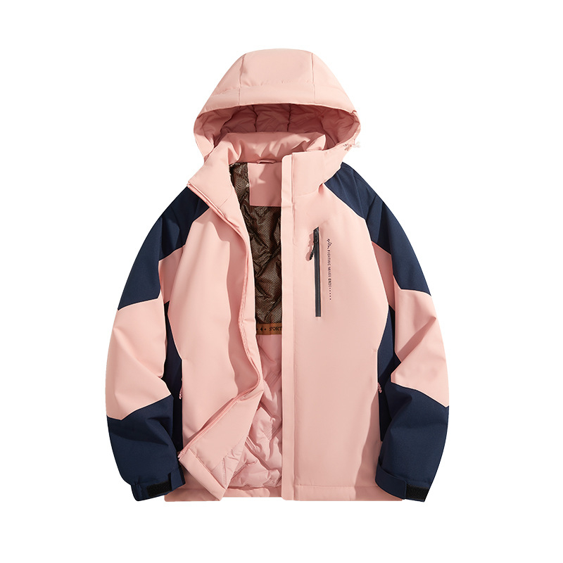 Kapuljačom jakna od pamuka s punjenjem – vanjski poliester, unutarnja podstava od pamuka; zimski model